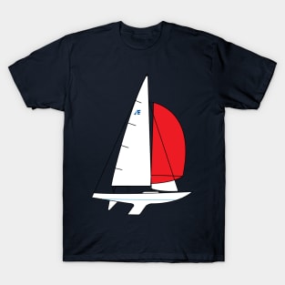 International Etchells Class Sailboat T-Shirt